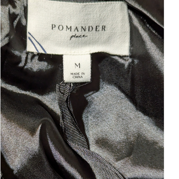 Tuckernuck Pomander Place Black Soleil Gown One Shoulder Formal Maxi Dress, M - Picture 12 of 14